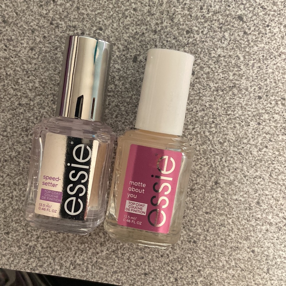 Matte about you top coat polish & Fast drying top coat